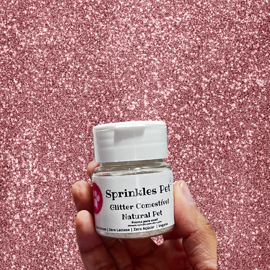 Componente do kit: Glitter Comestível Pet | 20 g