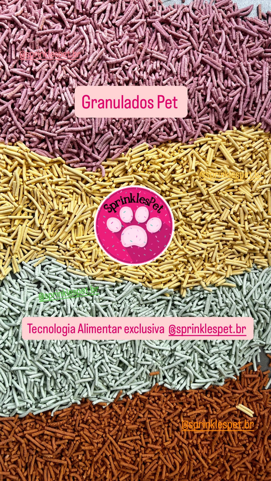 Granulados pet SprinklesPet em diversas cores