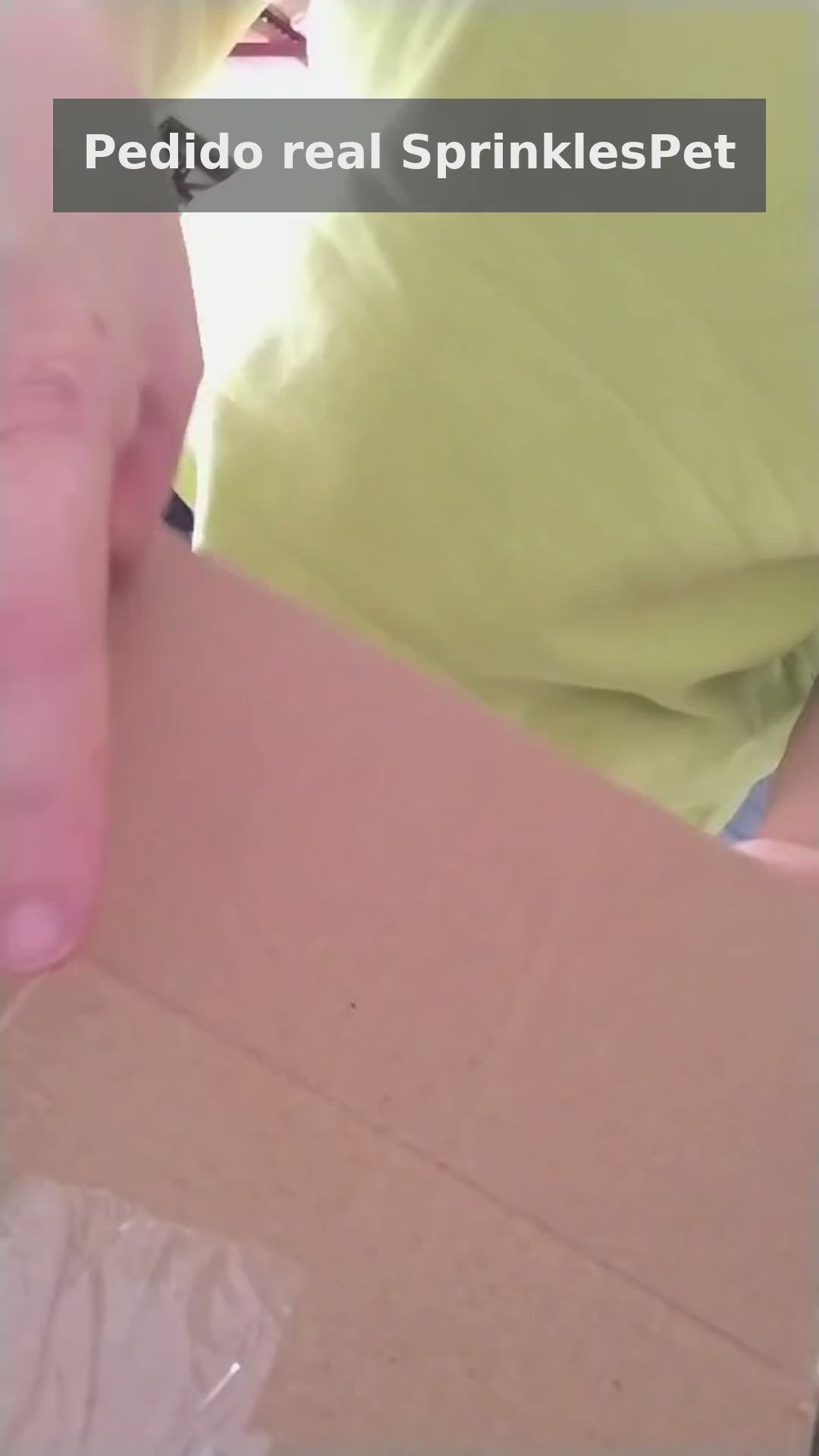 Pedido real e unboxing Pet Candy Box Halloween SprinklesPet 150 g