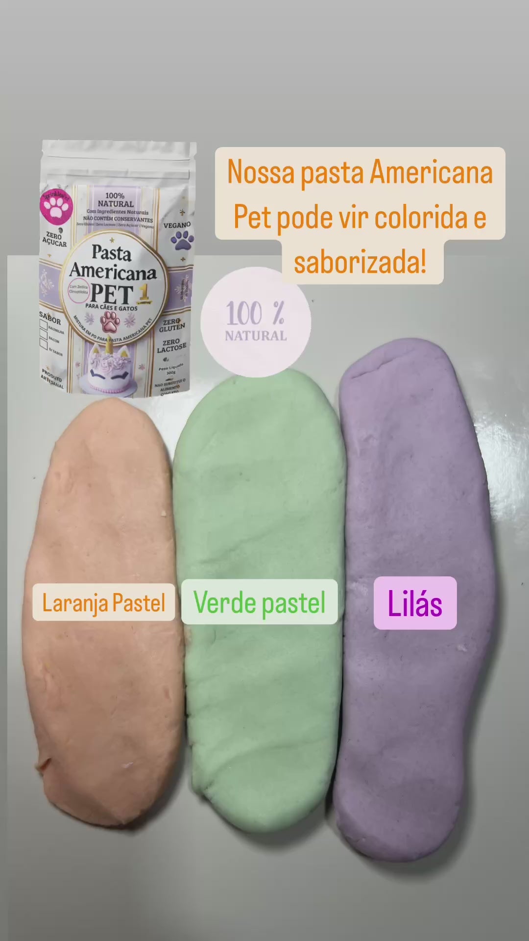 Pasta Americana Pet em Pó | 300 g