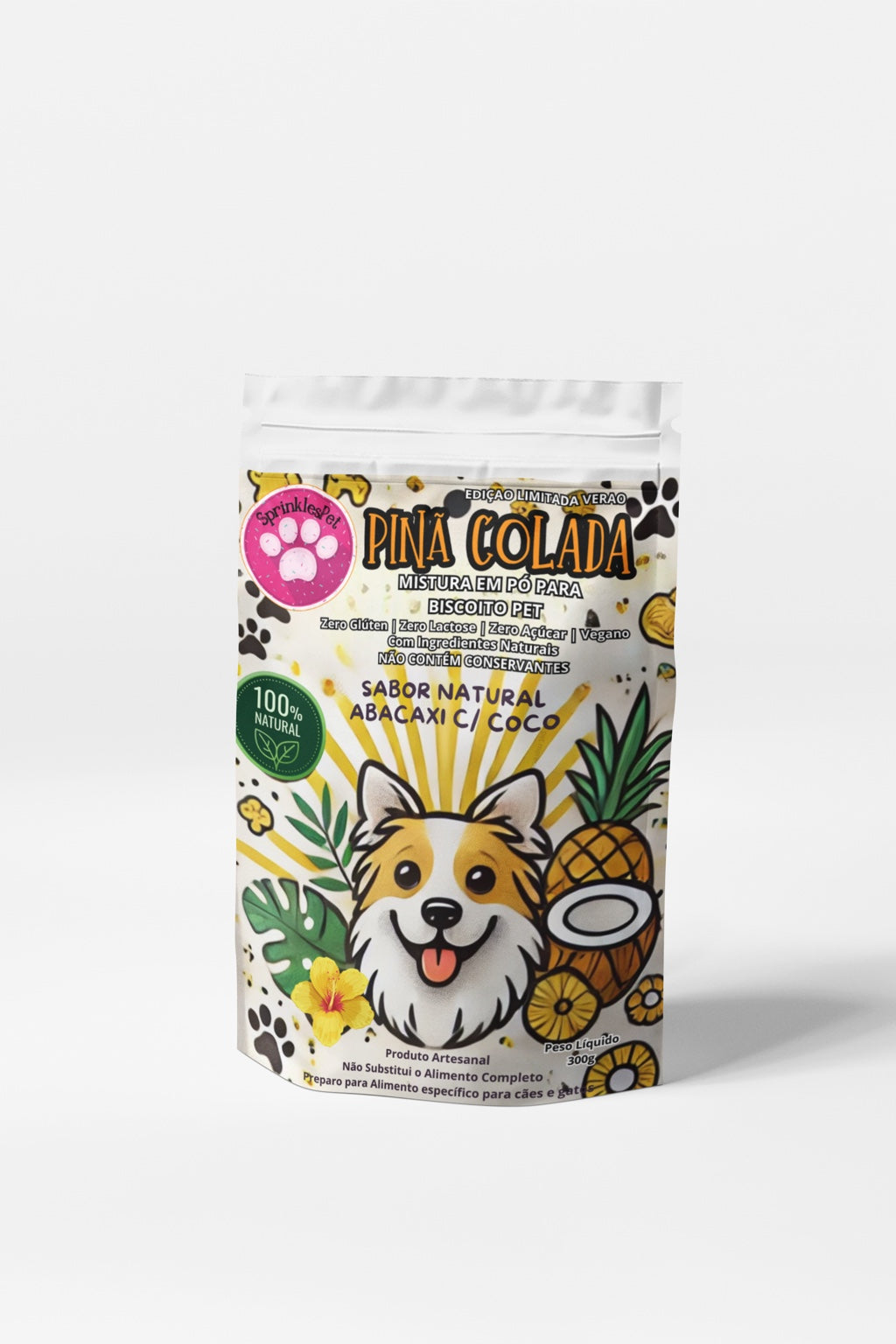 Mix para Biscoito Pet Piña Colada SprinklesPet