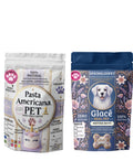 Embalagens atuais Pasta Americana Pet e Glacê Real Pet