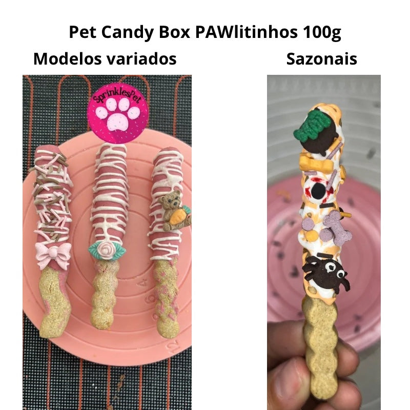 PAWlitinhos Halloween SprinklesPet 100 g, modelos sazonais