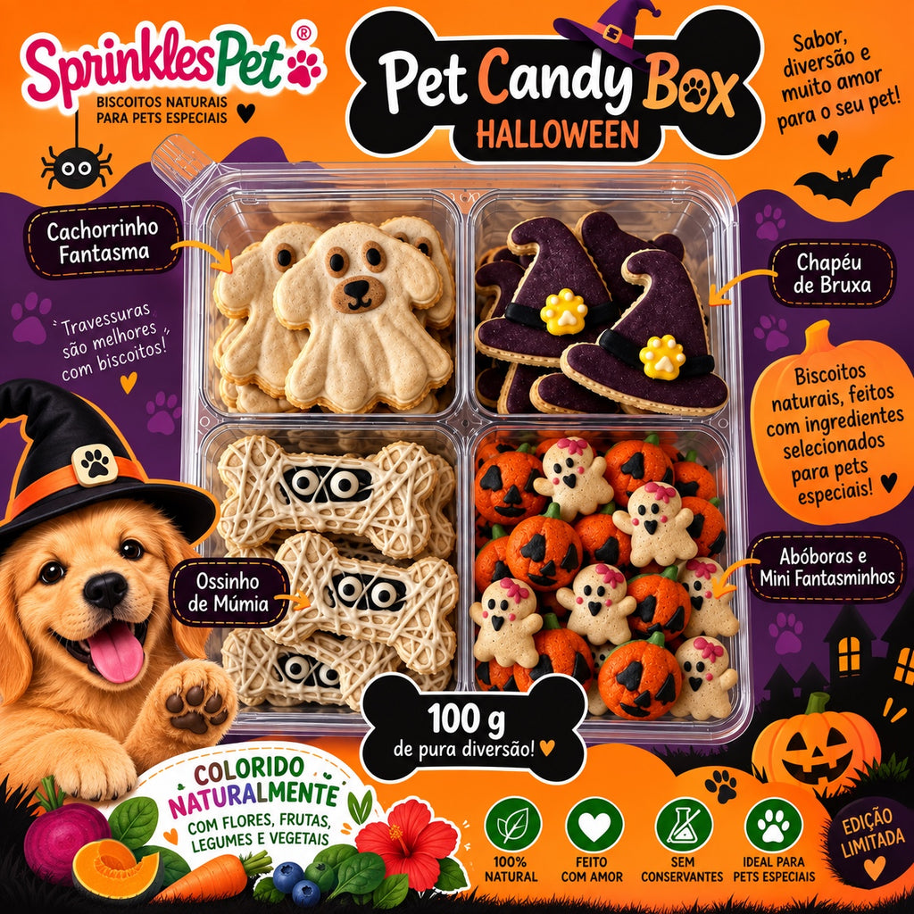 Pet Candy Box Halloween SprinklesPet 100 g