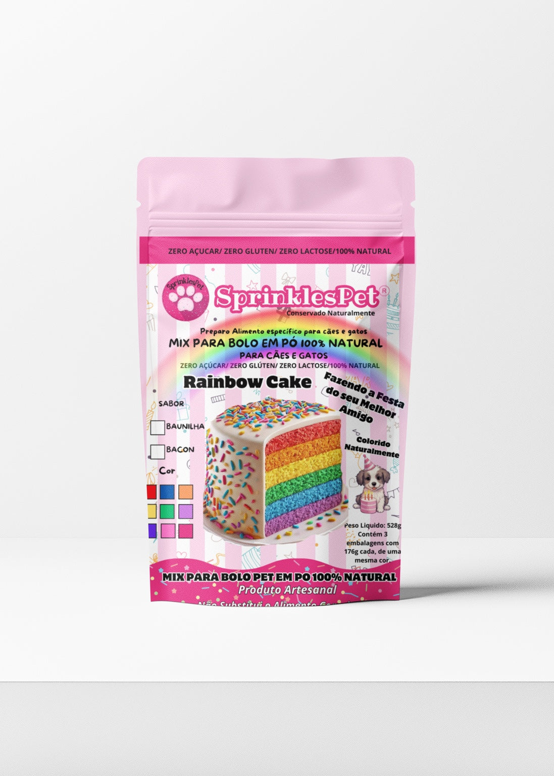 Rainbow Cake Pet SprinklesPet 528 g